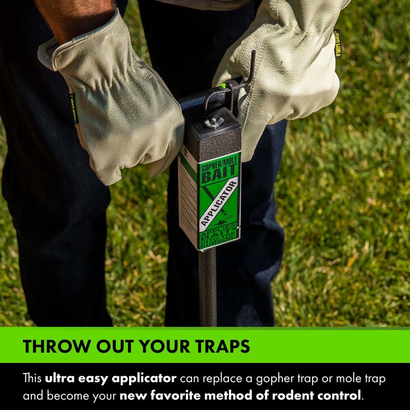 Yard Butler Gopher/Mole Bait Applicator - Gardening Tool for Safe & Easy Pest Control - No Digging Needed - Durable & Sturdy Bait Applicator - Mole, Vole & Gopher Killer - Image 5